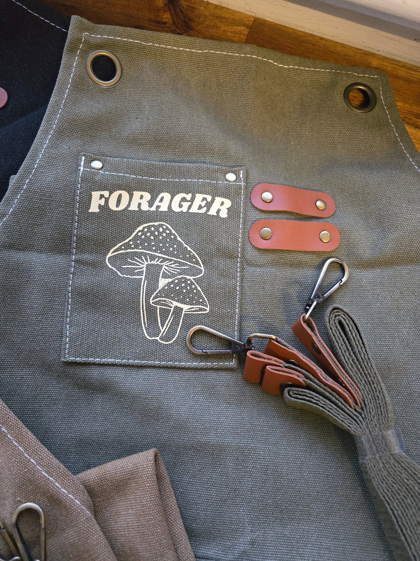 Custom Gardener and Florist Canvas Aprons