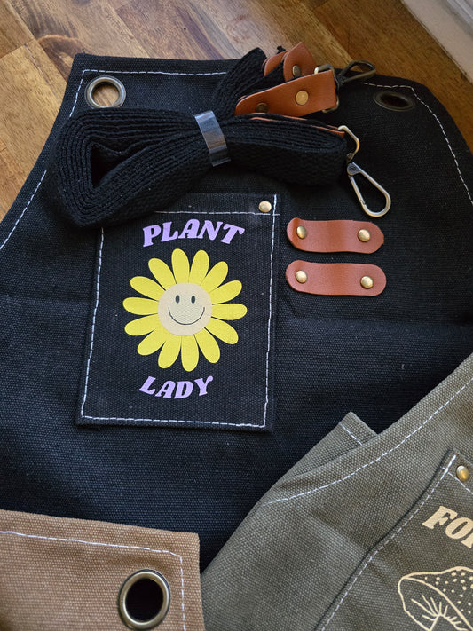 Custom Gardener and Florist Canvas Aprons